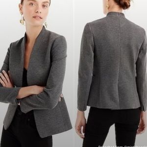 J. Crew 365 Going Out Slim Open Twill Blazer Gray Size 12